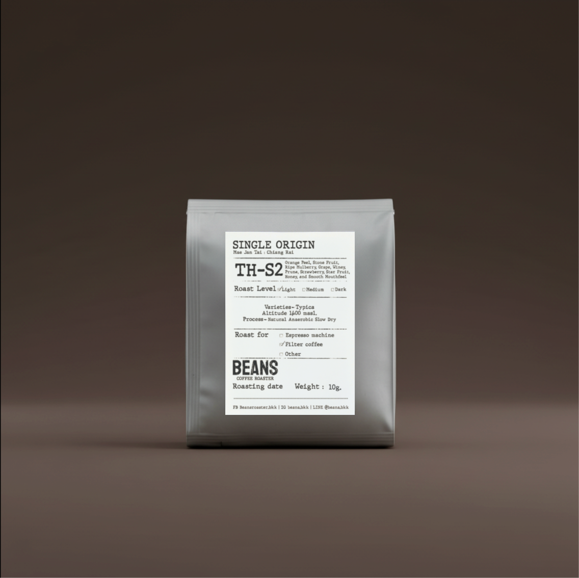 TH-S2 Drip Bag (Mae Jan Tai Chiang Rai) Light Roast